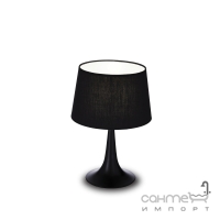 Настольная лампа Ideal Lux London 110554 классика, черный, текстиль