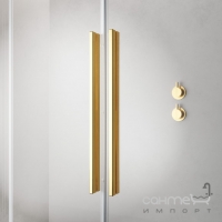 Двері для душової кабіни Radaway Furo Gold KDJ 90 L 10104472-09-01L золото/прозоре скло, лівостороння