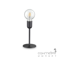 Настольная лампа Ideal Lux Microphone 232485 минимализм, металл, черный