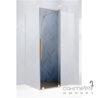 Двері для душової кабіни Radaway Furo Gold KDJ 130 R 10104672-09-01R золото/прозоре скло, правостороння