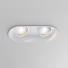 Точечный светильник двойной, регулируемый Astro Lighting Minima Twin 1249028 Белый Матовый