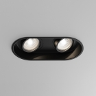Точечный светильник двойной, регулируемый Astro Lighting Minima Twin 1249029 Черный Матовый