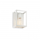 Настінний світильник Ideal Lux Igor 149684 лофт, прозорий, білий, скло, метал