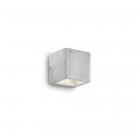 Настенный светильник Ideal Lux Kool 141268 лофт, серый, цемент, металл