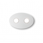 Настенный светильник Ideal Lux Logos 175720 хай-тек, белый матовый