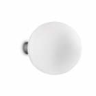 Настінний світильник Ideal Lux 059822 сучасний, білий, окислене скло