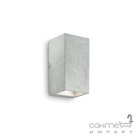 Настінний світильник Ideal Lux Kool 141275 лофт, сірий, цемент, метал