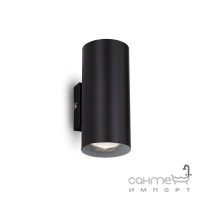Настенный светильник Ideal Lux Look 095998 индустриальный, черный