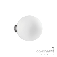 Настінний світильник Ideal Lux 059808 сучасний, білий, окислене скло