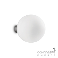 Настінний світильник Ideal Lux 059815 сучасний, білий, окислене скло