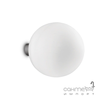 Настінний світильник Ideal Lux 059822 сучасний, білий, окислене скло