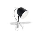 Настільна лампа на струбціні Ideal Lux Limbo 180229 сучасний, чорний матовий, метал