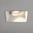 Регулируемый точечный светильник, углубленный Astro Lighting Minima Square Adjustable 1249006 Белый Матовый