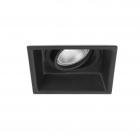 Регулируемый точечный светильник, углубленный Astro Lighting Minima Square Adjustable 1249020 Черный Матовый