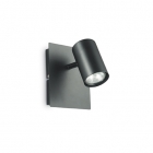 Светильник настенный спот Ideal Lux Spot 115481 хай-тек, черный, металл