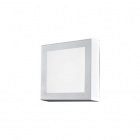 Настінний світильник Ideal Lux Union 116099 модерн, прозорий, білий, скло