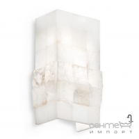 Настенный светильник Ideal Lux Stones 015132 современный, белый, алебастр