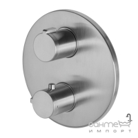 Смеситель-термостат для ванны/душа скрытого монтажа на 2 потребителя Vema V08115AC005 нержавеющая сталь