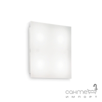 Светильник потолочный Ideal Lux Flat 134895 хай-тек, белый матовый, акрил