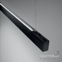 Світильник стельовий Ideal Lux Draft 223773 хай-тек, чорний, алюміній