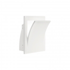 Настенный светильник встраиваемый Ideal Lux Foglio 150581 белый, гипс
