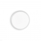 Настенный светильник Ideal Lux Gemma 252599 хай-тек, белый, матовый, пластик