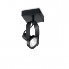 Светильник потолочный спот Ideal Lux Glim 229560 хай-тек, черный, металл