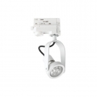Трековый светильник Ideal Lux Glim 229652 хай-тек, белый, металл
