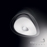 Світильник стельовий Ideal Lux Geko 018508 модерн, прозорий, білий, хром, скло