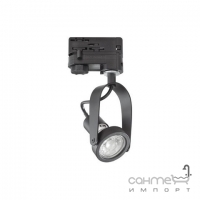 Трековый светильник Ideal Lux Glim 229669 хай-тек, черный, металл