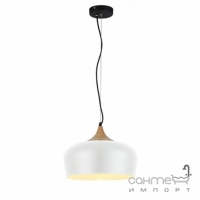 Светильник подвесной Azzardo Parma AZ1330 черный, белый, коричневый