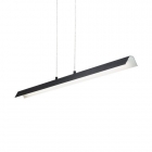 Люстра підвісна Ideal Lux Lea 239163 хай-тек, опаловий, чорний, пластик, метал
