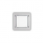 Світильник точковий вбудований Ideal Lux Leti 096575 білий, суміш смол