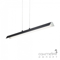 Люстра подвесная Ideal Lux Lea 239163 хай-тек, опаловый, черный, пластик, металл