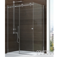 Прямокутна душова кабіна New Trendy Diora EXK-1303/EXK-1305 хром/прозоре скло