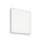 Светильник потолочный влагостойкий Ideal Lux Mib 202921 белый, опаловый белый, пластик, алюминий