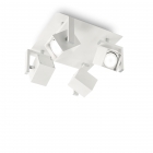 Світильник стельовий спот Ideal Lux Mouse 073583 хай-тек, білий матовий, метал