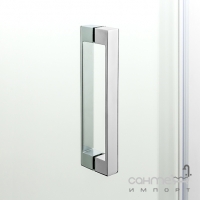 Душевая дверь в нишу New Trendy Alta III D-0254A профиль хром/прозрачное стекло