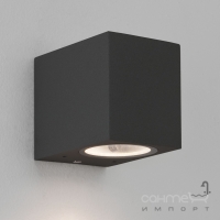 Настенный светильник с защитой от влаги Astro Lighting Chios 80 1310002 Черный Текстурный