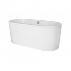 Отдельностоящая ванна из композита с сифоном Besco Victoria 185x83 белая