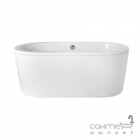 Отдельностоящая ванна из композита с сифоном Besco Victoria 185x83 белая