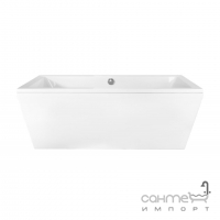 Окремостояча ванна з композиту з сифоном Besco Vera 170x75 біла