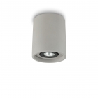 Світильник точковий накладний Ideal Lux Oak 150437 сірий, цемент
