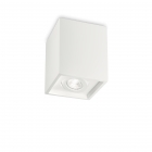 Светильник точечный накладной Ideal Lux Oak 150468 белый, гипс