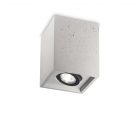 Світильник точковий накладний Ideal Lux Oak 150475 сірий, цемент
