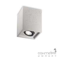 Светильник точечный накладной Ideal Lux Oak 150475 серый, цемент