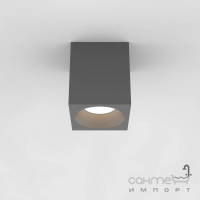 Стельовий світильник Astro Lighting Kos Square 140 LED 1326021 Сірий Текстурний