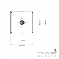 Підвісний світильник Astro Lighting Homefield Pendant 360 1095020 Нікель Полірований