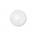 Світильник плафон стельовий Ideal Lux Simply 007960 модерн, матовий, білий, піскоструминне скло