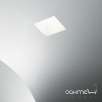 Светильник точечный встраиваемый Ideal Lux Samba 139029 белый, гипс, металл